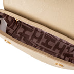 Bolsa Transversal de Couro Nude