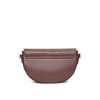 Bolsa Transversal de Couro Marrom