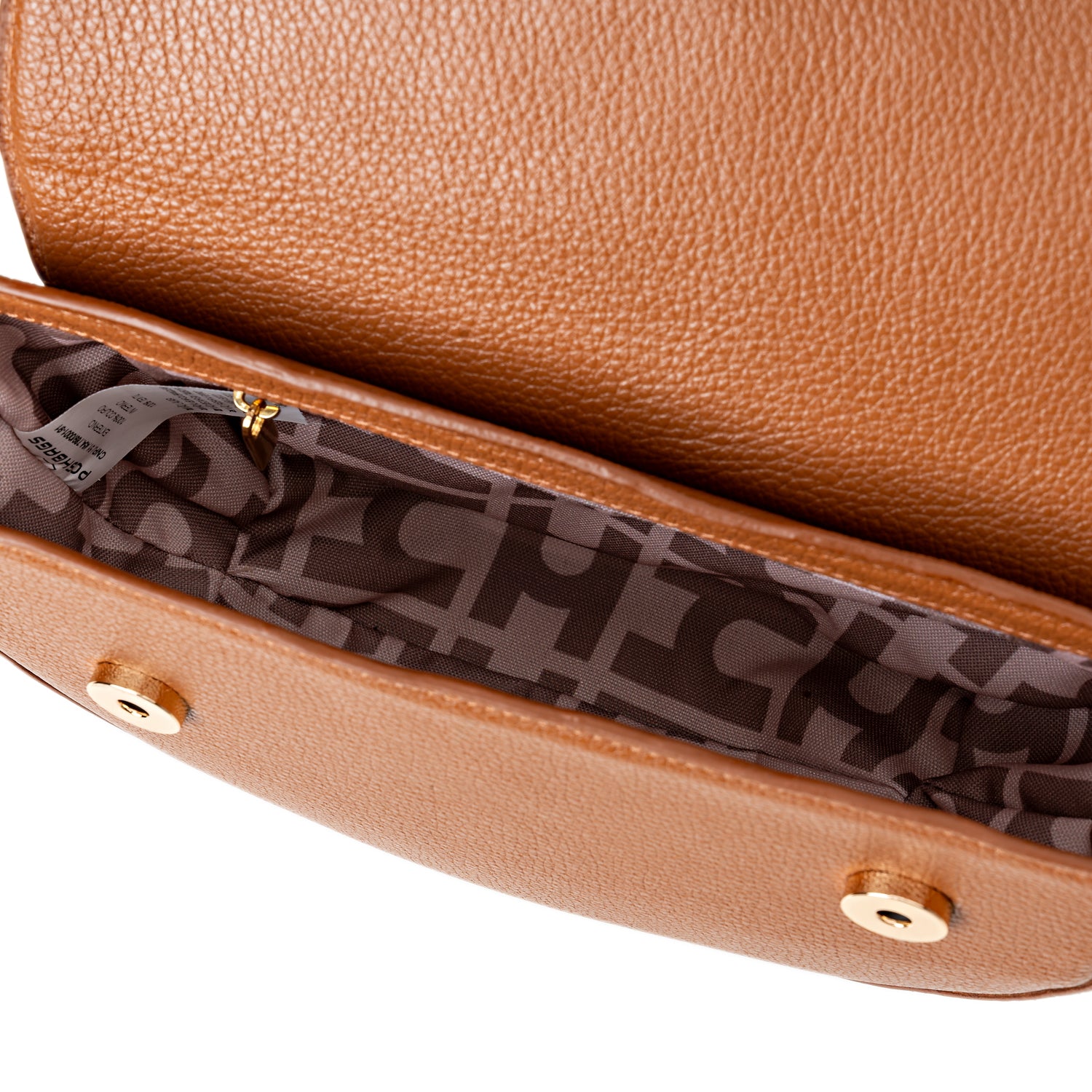 Bolsa Transversal de Couro Caramelo