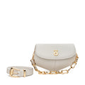 PöSH ICON - Bolsa Pochete Versátil de Couro Branca