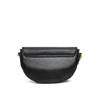 PöSH AURA - Bolsa Transversal de Couro Preta