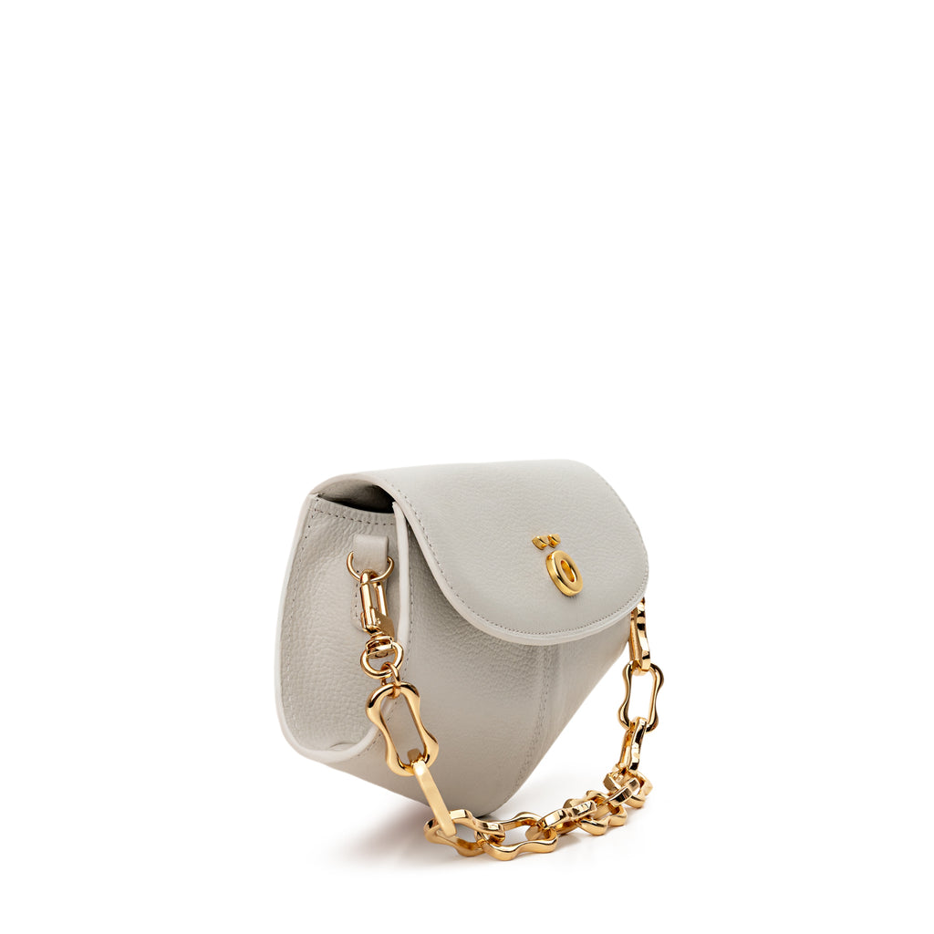 PöSH ICON - Bolsa Pochete Versátil de Couro Branca