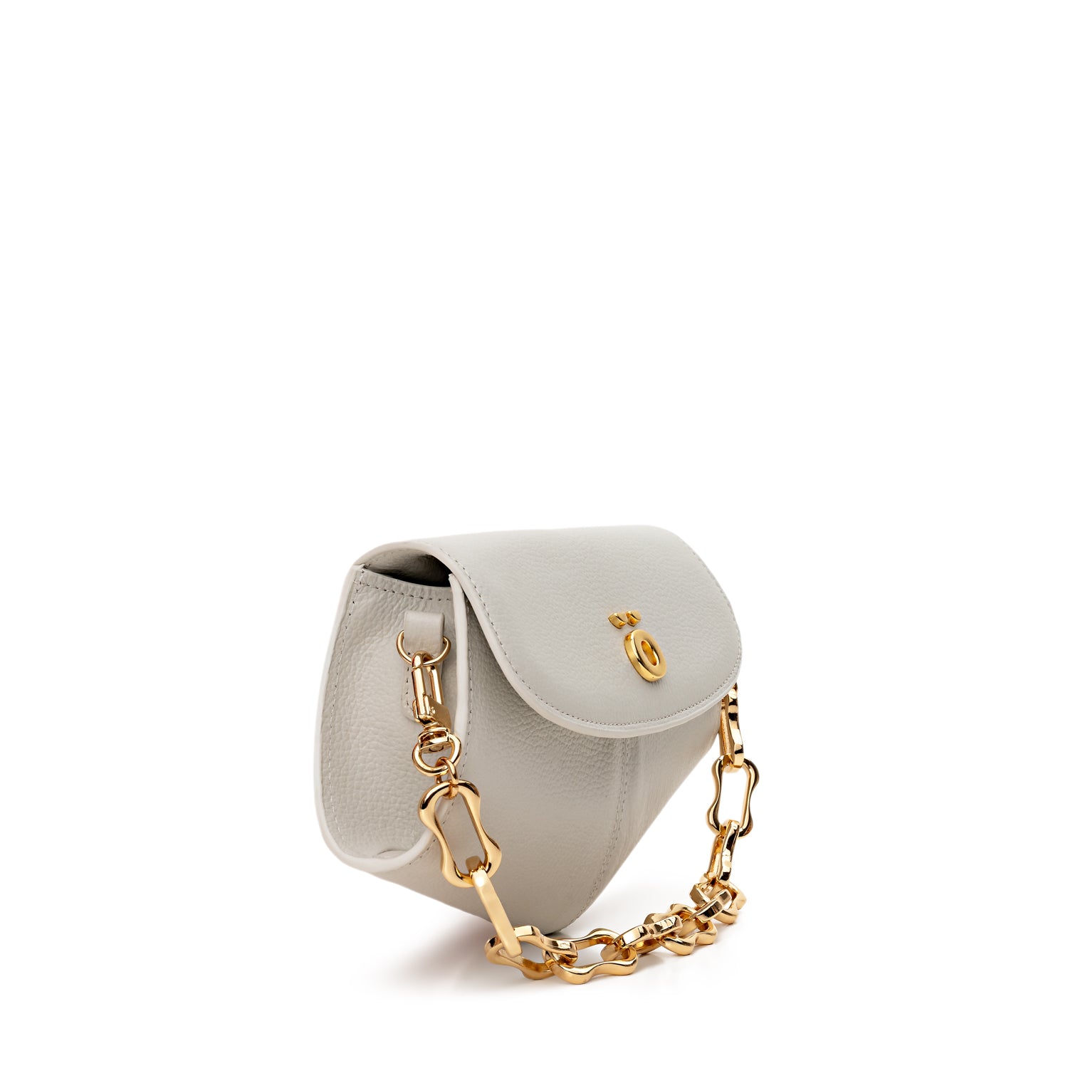 PöSH ICON - Bolsa Pochete Versátil de Couro Branca