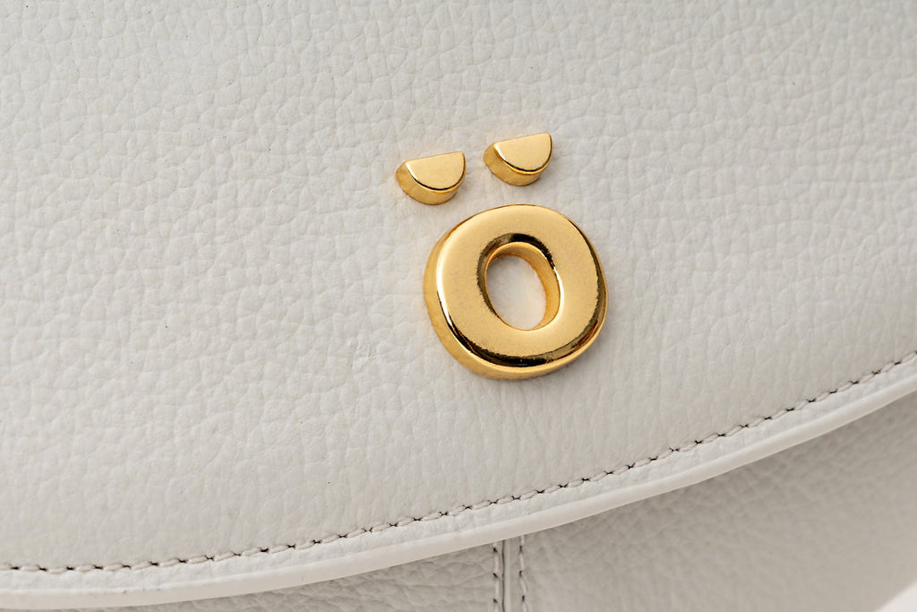 PöSH ICON - Bolsa Pochete Versátil de Couro Branca