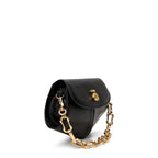 PöSH ICON - Bolsa Pochete Versátil de Couro Preta