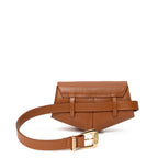 PöSH ICON - Bolsa Pochete Versátil de Couro Caramelo