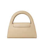 PöSH FRAME - Bolsa Estruturada de Couro Nude