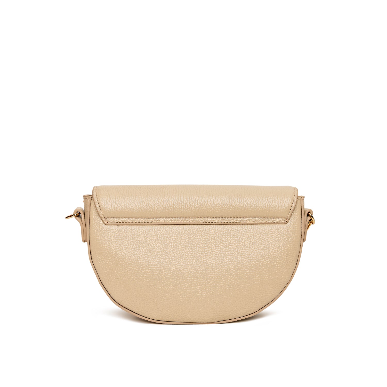 Bolsa Transversal de Couro Nude
