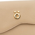 Bolsa Transversal de Couro Nude