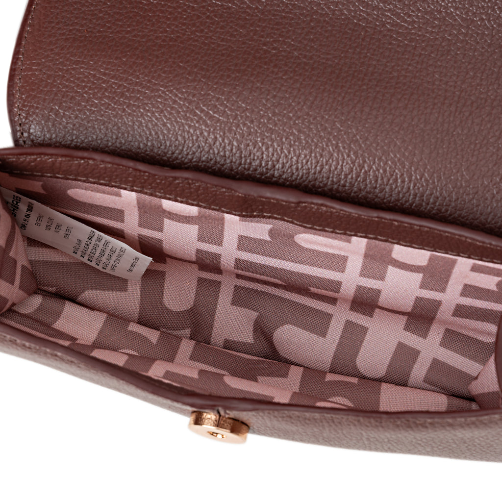 PöSH ICON - Bolsa Pochete Versátil de Couro Marrom